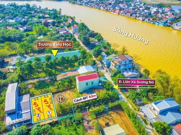 BÁN 2 LÔ ĐẤT ĐẸP – TDP TIÊN NỘM, PHƯỜNG DƯƠNG NỖ, TP HUẾ