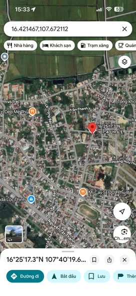 Mặt Tiền Kinh Doanh Tân Trào P.Thuỷ Châu Dt:70m ngang 6.5m Giá:1.x tỷ