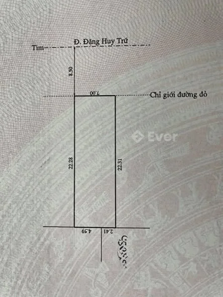 156m2 ngang 7m mặt tiền đường Đặng Huy Trứ gần ngã 4 Đèn Đỏ Đào Tấn Vị trí kinh doanh đẳng cấp gia’