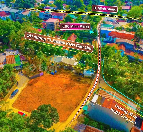 Đất F0 Kiệt 80 Minh Mạng Thuỷ Xuân - Diện tích: 100m2 ngang 5m- Đường 7M ô tô thoải mái