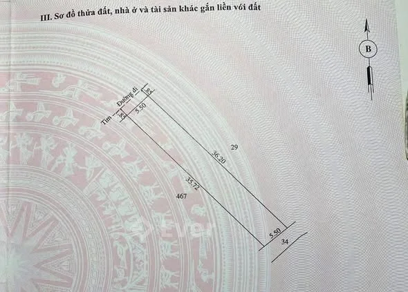 Bán đất 197m2 Vân Thê Trung, Thuỷ Thanh, Huế giá rẻ chỉ 1,45 tỷ