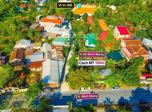 Lô góc 2 mặt tiền kiệt 80 Minh Mạng,vị trí gần Nam Giao -Điện Biên PhủDT