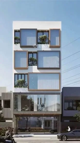 CHO THUÊ NHÀ 4 TẦNG - MẶT BẰNG NGUYỄN TẤT THÀNH MẶT TIỀN 9M