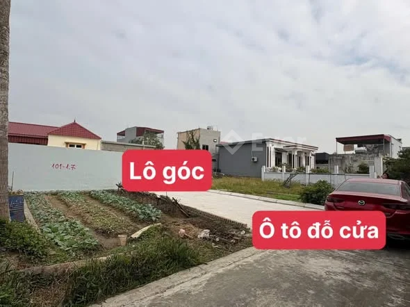 Chính chủ gửi bán lô góc 2 mặt tiền cực đẹp tại Đại Hoàng - Tân Dân - An Lão - HP