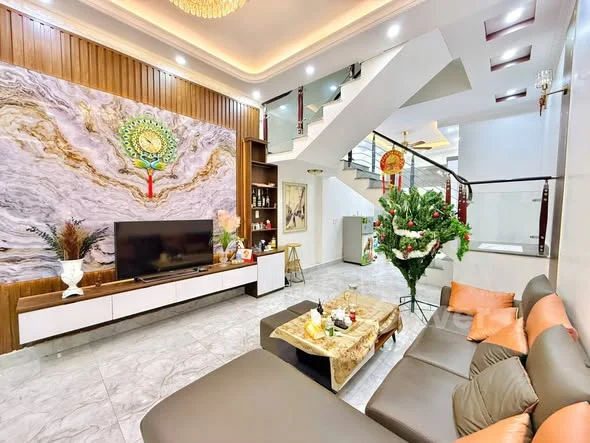 BÁN NHÀ MẶT NGÕ 52 MIẾU HAI XÃSỞ HỮU NHÀ 3,5 TẦNGNgõ thông các ngả