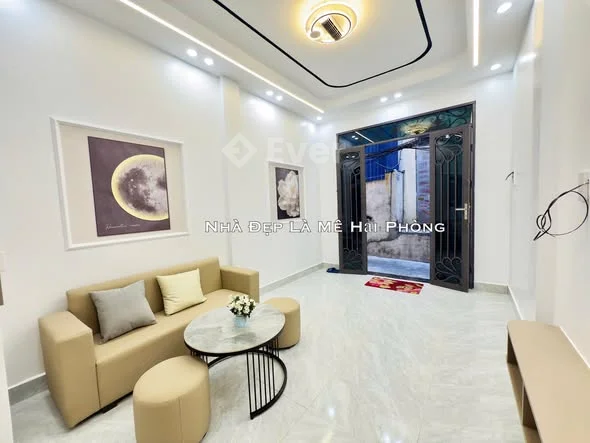 CĂN NHÀ XINH 4TẦNG MỚI NGÕ MIẾU HAI XÃ, ngõ thoáng 2m ,nông thẳng ngõ 1 ngoặt tới nhà