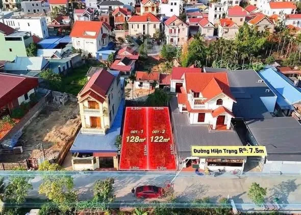 - Dất Thuỷ Nguyên - Xã Dương Quan cũ ( Tp Hải Phỏng )- Dt : 250m2 - Mt: 10,6m