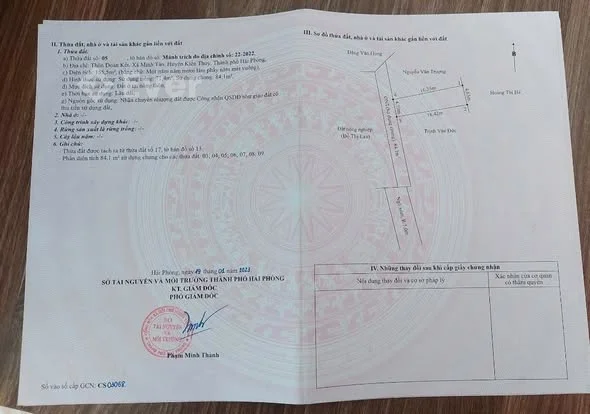 Em cần Bán Lô đất tuyến 2 đường thôn Đoàn Kết Minh Tân Kiến Thuỵ (xã Kiến Minh)