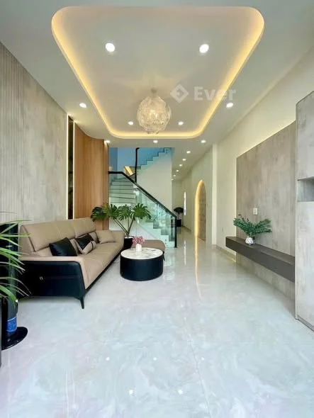 3 tỷ 500NHÀ 1 TRỆT 1 LẦU ĐẸP THIẾT KẾ HIỆN ĐẠI FULL NỘI THẤT HẺM 124 MẬU THÂN