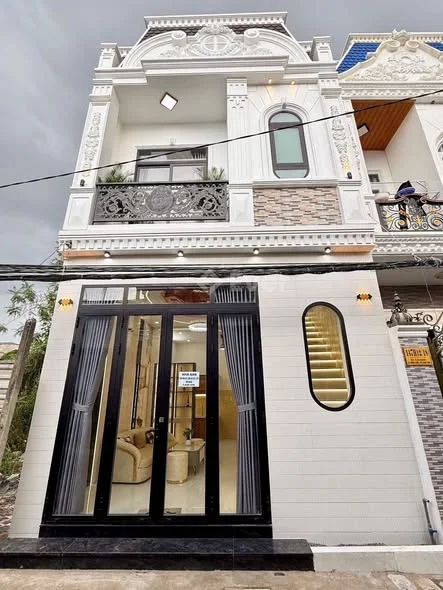 GIÁ BÁN: 3 TỶ 550 TRIỆUCHỦ GỞI !!NHÀ 1 TRỆT, 1 LẦU MỚI XÂY - 3,55 tỷ - 54.5m²