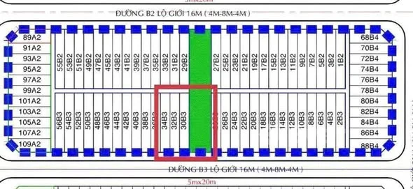 Bán 3 nền liền kề đường B3 (Có công viên hông) KDC Tân Phú, Cái Răng, Cần Thơ