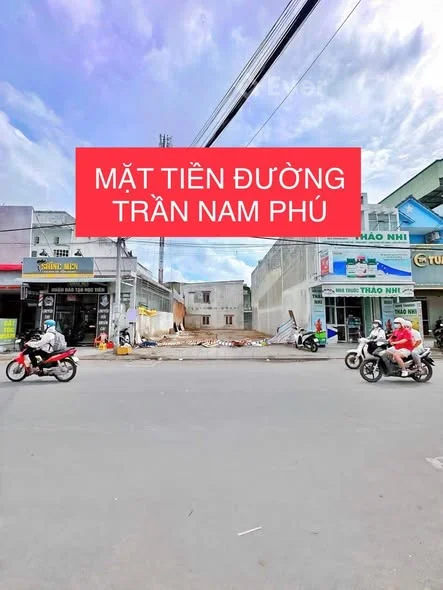 BÁN CẶP NỀN MẶT TIỀN ĐƯỜNG TRẦN NAM PHÚ PHƯỜNG TÂN AN TP CẦN THƠ Vị trí: nền cách Đại học Y Dược Cầ