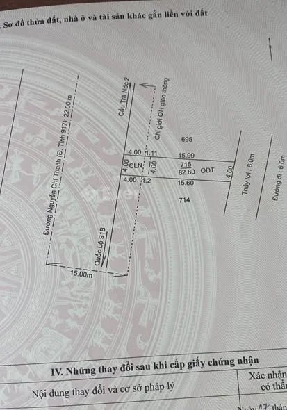 Chủ gửi GIÁ RẺ NHẤT KHU - Bán 1 căn nhà Mặt Tiền Đg Ng Chí Thanh - Dt 4x21 =82,8m2 ( có 62,4m2 ODT,
