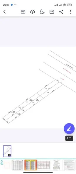 Mặt Tiền Đường Võ Văn Kiệt 20 tỏi Sân Bay Trà Nóc1093 mét có 720 mét Thổ Cư