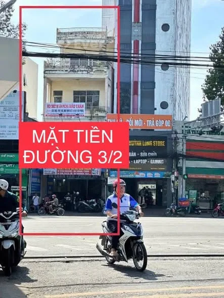 BÁN NHÀ 1 TRỆT 3 LẦU MẶT TIỀN ĐƯỜNG 3/2 PHƯỜNG NINH KIỀU TP CẦN THƠ