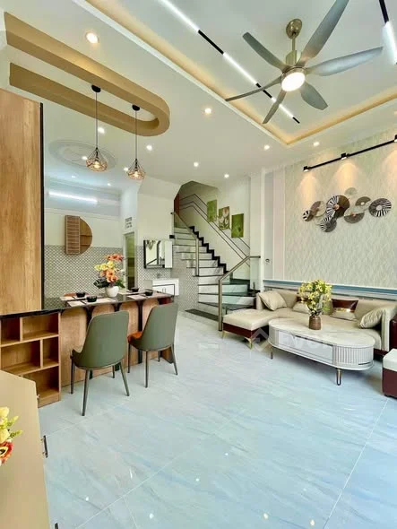 Nhà Mới Đẹp 3 T 450 (THƯƠNG LƯỢNG CHÍNH CHỦ). Tặng Kèm Nội Thất Đang Có Trong Nhà