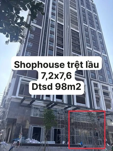 Bán căn Shophouse 1 trệt 1 lầu- Hoàn thiện vào kinh doanh ngay