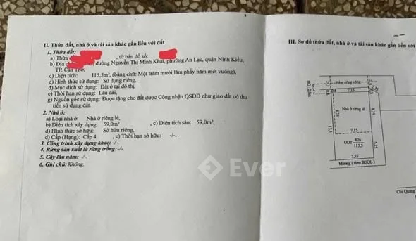NHÀ DIỆN TÍCH LỚN NGAY TTUNG TÂM TP CẦN THƠ