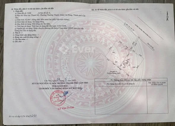 GIÁ 1 TỶ 350 THƯƠNG LƯỢNG BÁN NỀN THỔ CƯ CÁCH ĐƯỜNG TRƯƠNG VĨNH NGUYÊN