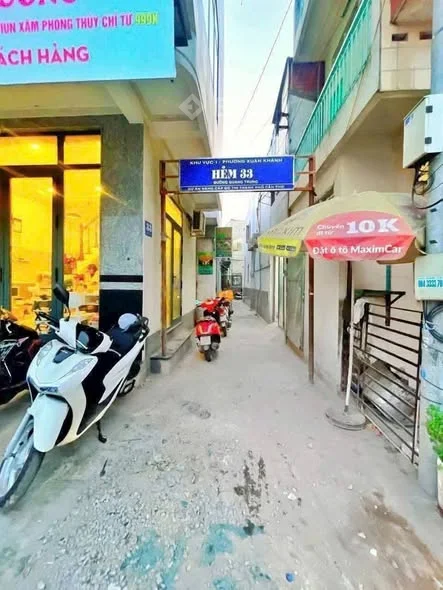 BÁN NỀN ĐẸP GIÁ SIÊU RẺ 25tr/m2 HẺM THÔNG TẶNG NHÀ CẤP 4 HOÀN CÔNG ĐẦU Hẻm 33 - Quang Trung