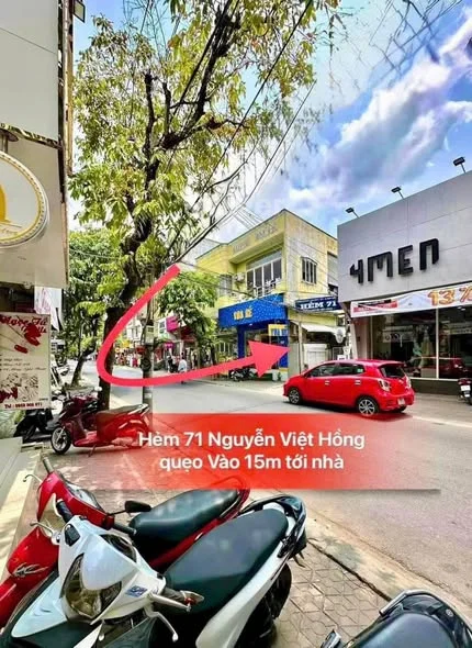 - CÁCH NGUYỄN VIỆT HỒNG 15M NHÀ TRỆT LẦU KIÊN CỐ VỊ TRÍ ĐẸP NGAY TRUNG TÂM