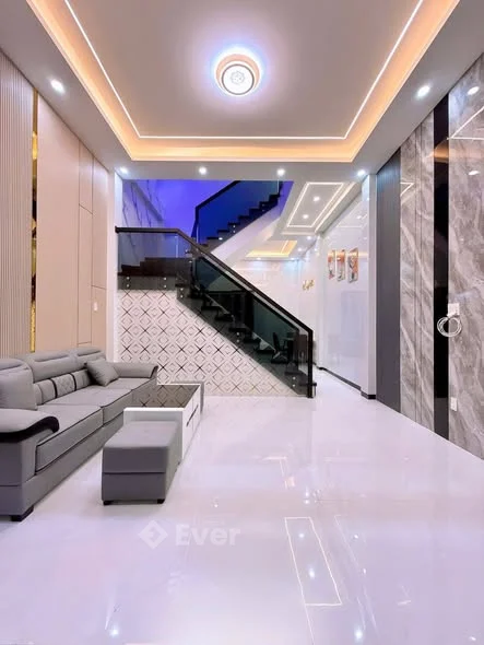 NHÀ ĐẸP 2 LẦU XD TÂM HUYẾT GIÁ RẤT HỢP LÝ 3 TỶ 190 TRIỆU - LỘ 2 XE HƠI QUA MẶT