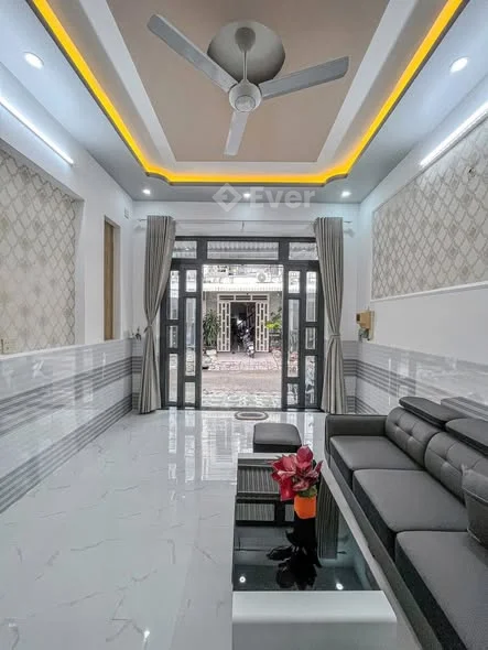 NHÀ TRỆT LẦU MỚI ĐẸP MẶT TIỀN ĐƯỜNG PHẠM THẾ HIỂN - TÂN AN -