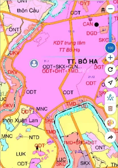 TDP Xuân Lan -Bố Hạ -Bắc Ninh chính chủ gửi bán duy nhất 1 lô đất DT 100m