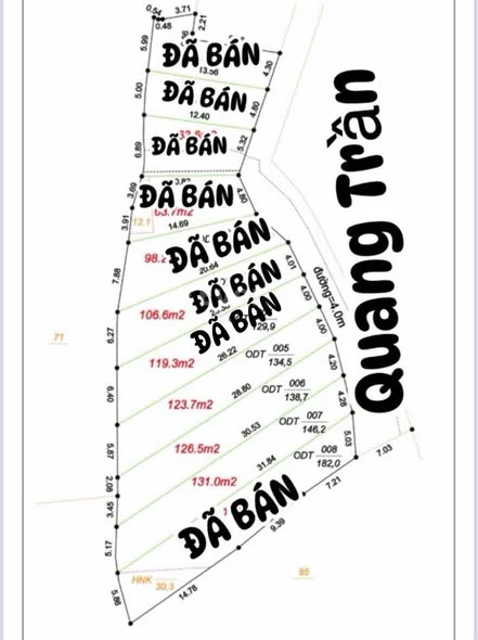 BÁN ĐẤT KHỐI 9 – PHƯỜNG ĐÔNG KINH | ĐƯỜNG KÉO TÀO