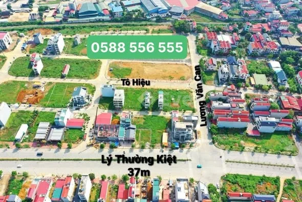 SANG NHƯỢNG ĐẤT MẶT ĐƯỜNG 37M – PHÚ LỘC 2  100m² – MT 5m Hướng Tây Nam - Thỏa thuận - 100m²