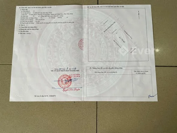 Bán 3 ô đất liền kề mặt đường Hoàng Công Chất qua cổng bệnh viện tỉnh tầm 50m, hướng bắc