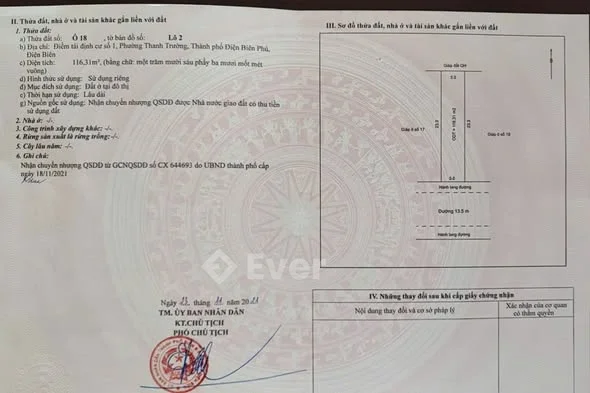 Bán 3 ô đất liền kề, ô 18,19,20 lô 2 ở điểm TĐC số 1 phường Thanh Trường cạnh bến xe mới, hướng nam