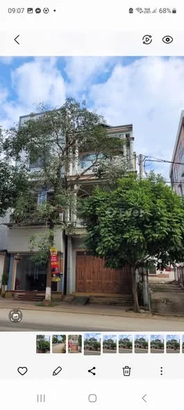 Cần bán nhà mặt phố 3 tầng mặt đường ql 6 - Vị trí đắc địa gần bệnh viện & công an huyện