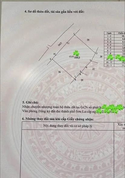 Em Bán 1000M Đất Trong Khu Bản Hẹo, Chiềng Sinh, Gần Ngay Cổng Trào Bản Hẹo