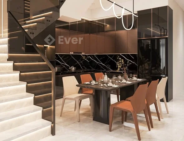 Nhà 1 Trệt 2 Lầu Full Nội Thất KDC Hồng Loan