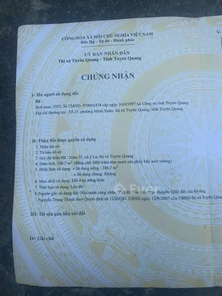 Ảnh bất động sản