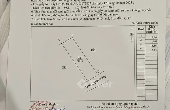 Lô Đất Gần Trường Mầm Non Hoa Tuổi Thơ phường Phan đình Phùng ( Phố Đầm Xanh Kho Bạc Tỉnh)