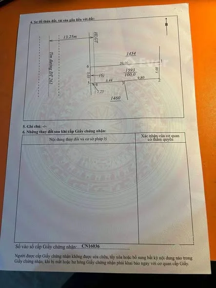 -Chính chủ chị gái em đang cần tiền muốn bán gấpTrục chính 261 Đắc Sơn Phổ Yên