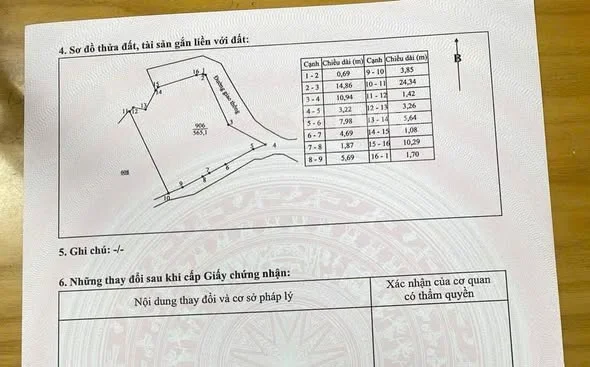GẦN 600m ĐẤT ĐẦU TƯ 4 MẶT TIỀN PHƯỜNG QUYẾT THẮNG