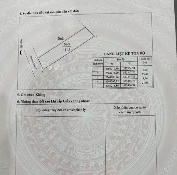 Cần bán ô đất mặt đường nhựa apphan thuộc khu 6, xã phú hộ, phường phong châu