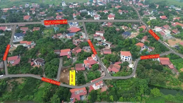 Chỉ hơn #7xxtr có ngay ô đất đẹp 96,4m full thổ cưtại #Dân_Quyền - Tam Nông - Phú Thọ