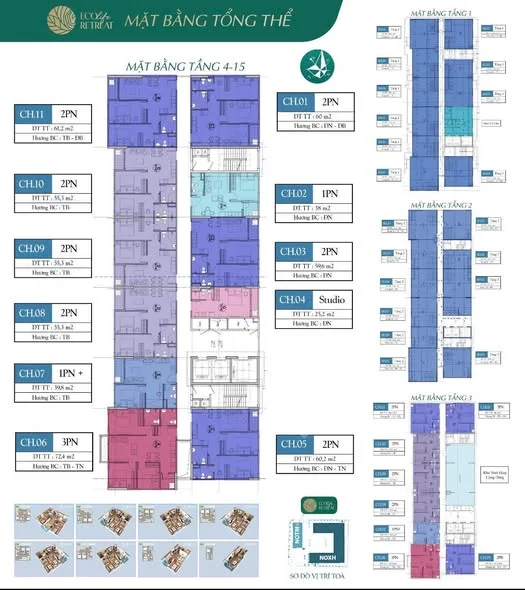 ĐẦU TƯ CHUNG CƯ ECOLIFE RETREAT – DĨNH TRÌ - NGAY CẠNH VIỆT HÀN - BẮC GIANG