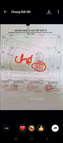 CƠ HỘI VÀNG – LÔ DUY NHẤT ĐỐI DIỆN CHỢ NỘI HOÀNG, TP BẮC NINH