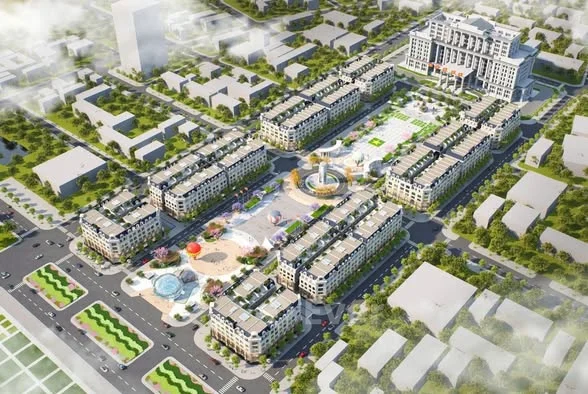 Shophouse Phố đi bộ TP Thái Nguyên, Mặt đường Đội Cấn-Nguyễn Du-Hùng Vương, Đẹp nhất Thái Nguyên