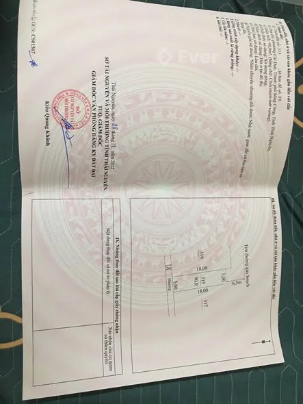 Đất phường cải Đan tp sông công Lô làn 2 đường thống nhất Diện tích 90m mặt tiền 5m,đường quy hoạch - Thỏa thuận - 90m²