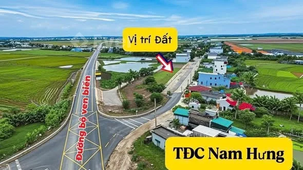 Chỉ 1 lô duy nhất TDC NAM HƯNG- vị trí đầu tư số 1 huyện Tiền Hải trong những năm tới 
Giá chỉ 1.9xx - Thỏa thuận - 80m²