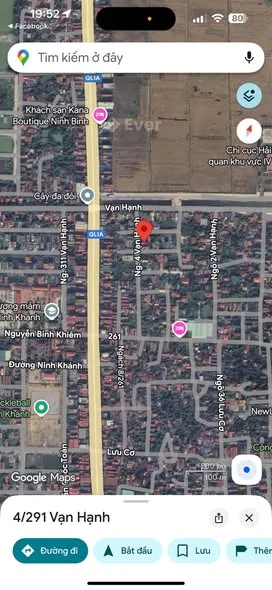 CHÍNH CHỦ BÁN ĐẤT PHỐ BÌNH HOÀ. PHƯỜNG NINH KHÁNH+ Diện tích: 81m2