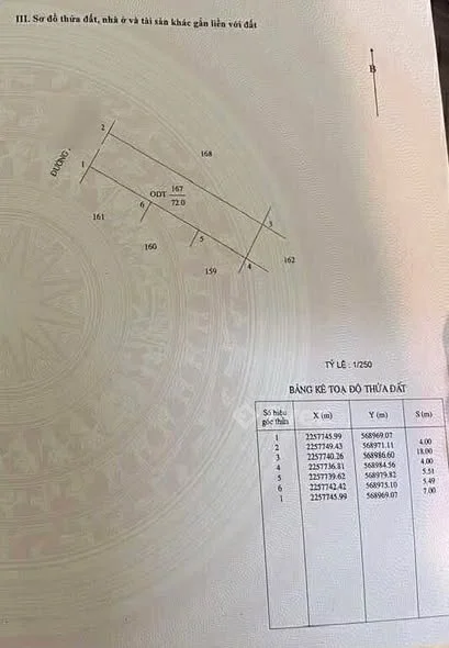 Bán mảnh đất mặt đường khu TDC Đồng Quýt