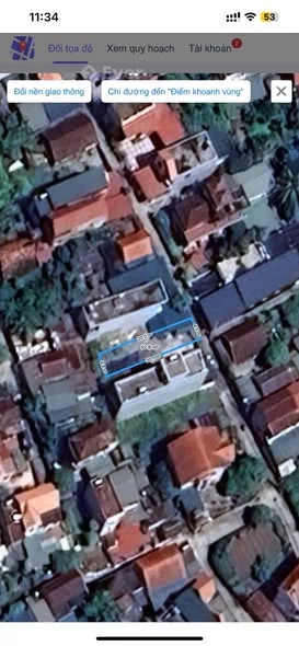 Chính chủ gửi bán lô đất TDP Đường Ấm, Lam hạ Diện tích 93m mặt 4,5m Hướng Tây Bắc