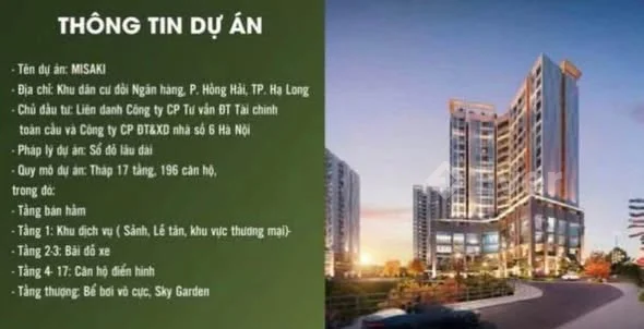 CHUNG CƯ ĐỒI NGÂN HÀNG - CHUẨN NHẬT MISAKI - HẠ LONG